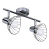 Lampadario Activejet AJE-GIZEL 2P Argentato Metallo 40 W