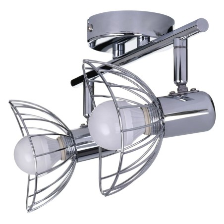Lampadario Activejet AJE-GIZEL 2P Argentato Metallo 40 W