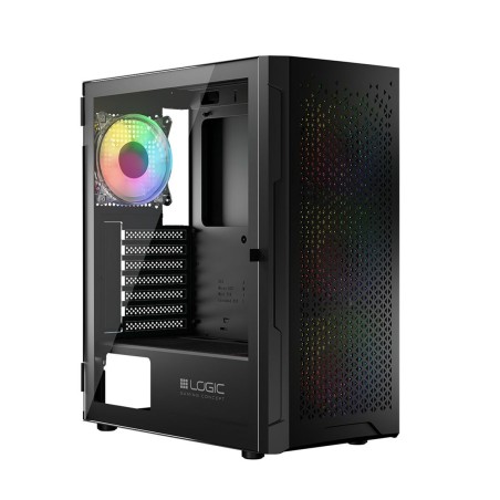 Case computer desktop ATX Logic ARAMIS ARGB Nero