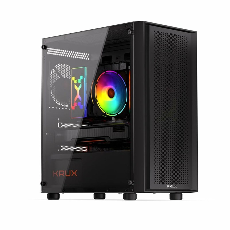 Case computer desktop ATX Krux KRXD002 Nero Case computer desktop ATX Krux KRXD002 Nero