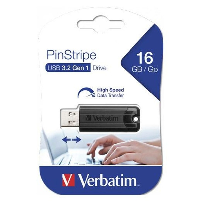Memoria USB Verbatim 49316 Nero 16 GB Memoria USB Verbatim 49316 Nero 16 GB