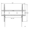 Supporto TV Techly ICA-PLB 860 42" 80" 60 Kg