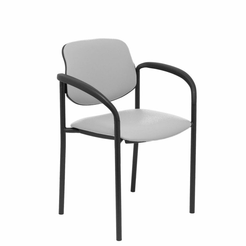 Sedia per Reception Villalgordo P&C NSPGRCB Con braccioli Grigio Sedia per Reception Villalgordo P&C NSPGRCB Con braccioli Grigio