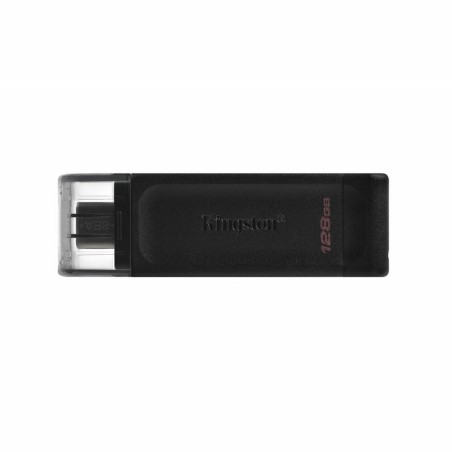 Memoria USB Kingston DT70/128GB usb c Nero 128 GB