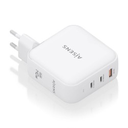 Caricabatterie da Parete Aisens ASCH-140W3P030-W Bianco Multicolore 140 W (1 Unità)