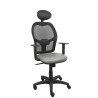 Sedia Ufficio con Poggiatesta Piqueras y Crespo B10CRNC Grigio