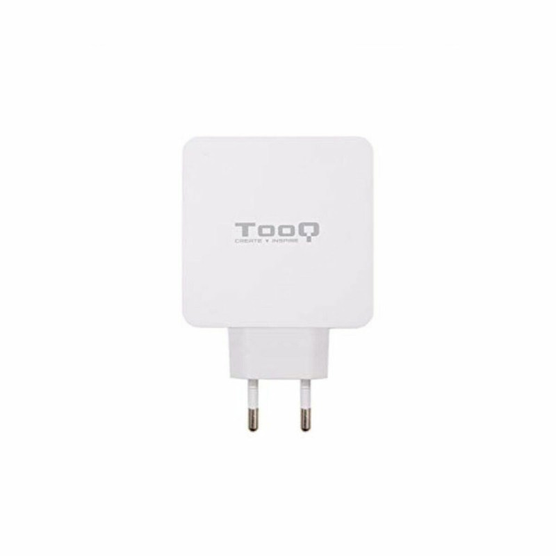 Caricabatterie USB da Parete TooQ TQWC-2SC03WT Bianco 48 W Caricabatterie USB da Parete TooQ TQWC-2SC03WT Bianco 48 W