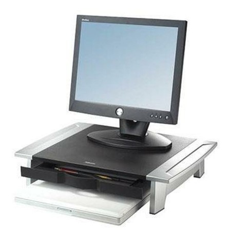Ascensore Fellowes Office Suites Monitor Argentato Nero 2 Unità
