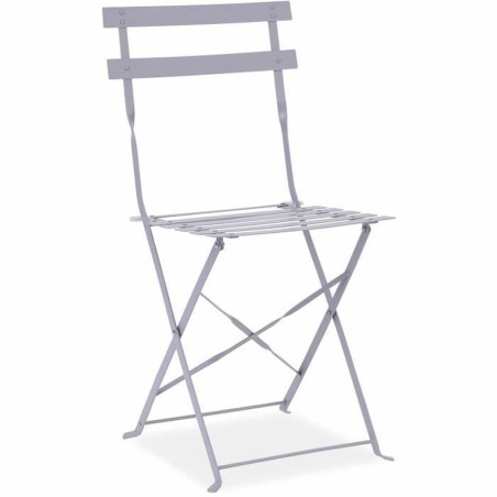 Tavolo con 2 sedie Grigio
