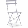 Tavolo con 2 sedie Grigio