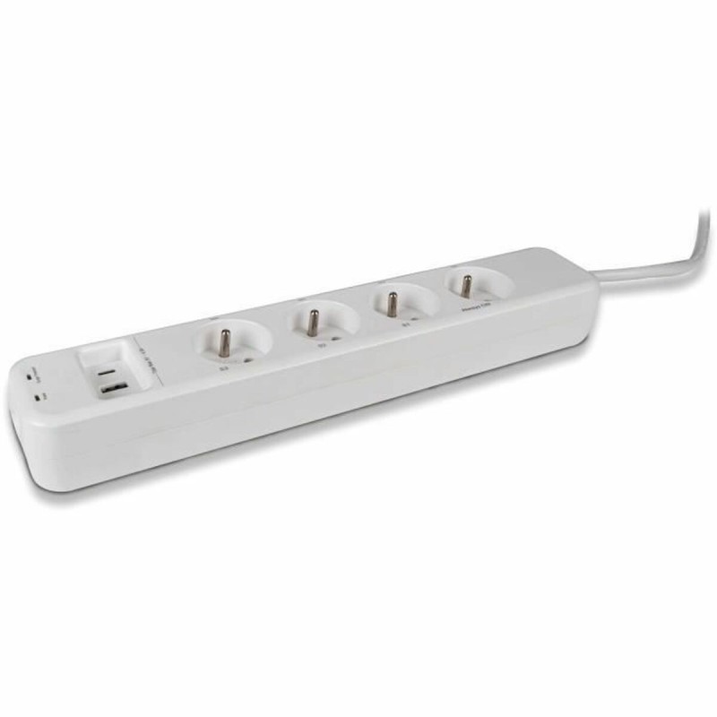 Multipresa con 4 Prese senza Interruttore SCS SENTINEL SmartPlug 240 V Multipresa con 4 Prese senza Interruttore SCS SENTINEL SmartPlug 240 V