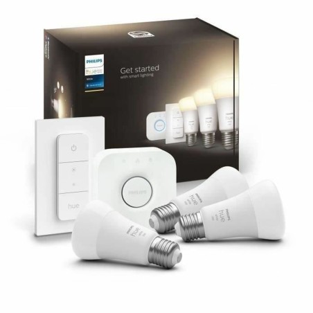 Lampadina LED Philips Starter Kit E27 9,5 W Bianco F (3 Unità)