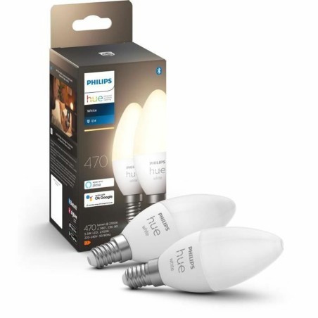 Lampadina LED Philips 8719514320628 Bianco F E14 E27 470 lm (2 Unità)