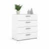 Cassettiera Tvilum Bianco 70 x 40 x 75 cm