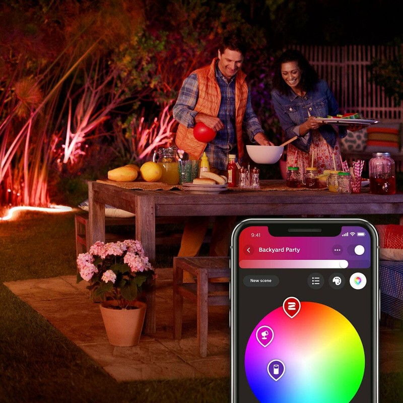 Strisce LED Philips Tira de luz para exteriores 5 metros G 6500 K Strisce LED Philips Tira de luz para exteriores 5 metros G 6500 K