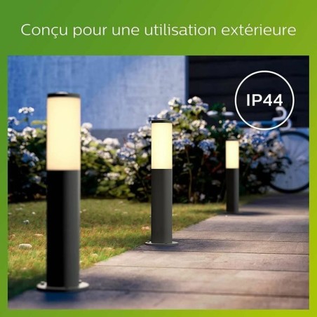 Lampada Philips Luminarias de exterior Antracite E27 230 V 2700 K