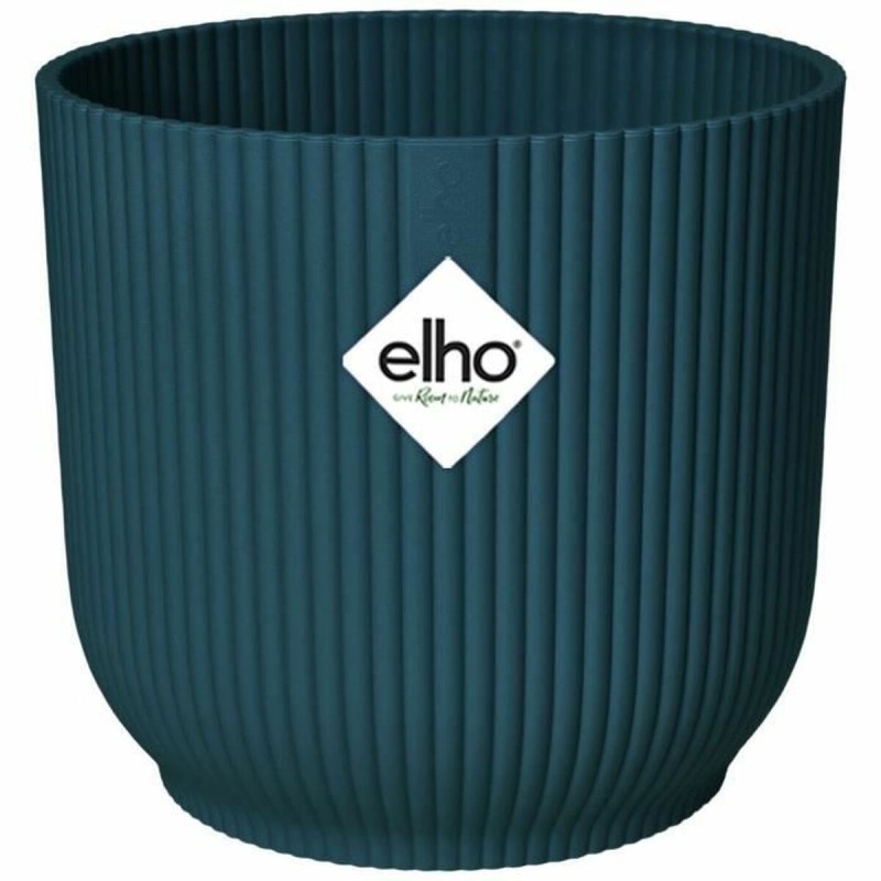 Vaso Elho Ø 25 cm Rotonda Blu scuro Plastica Vaso Elho Ø 25 cm Rotonda Blu scuro Plastica