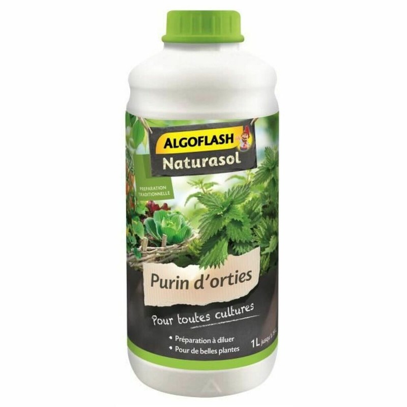 Fertilizzante per piante Algoflash Naturasol Ortica 1 L Fertilizzante per piante Algoflash Naturasol Ortica 1 L