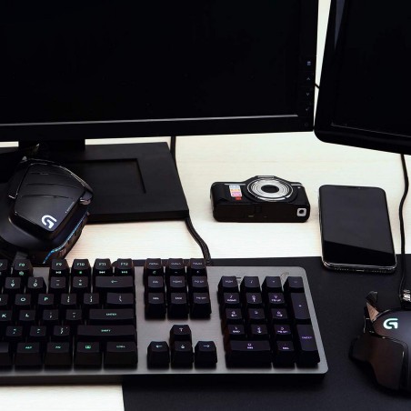 Tastiera Logitech Lightsync G512 Gaming Nero Illuminazione RGB AZERTY
