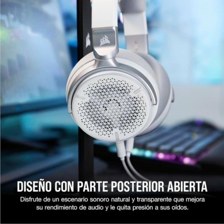 Auricolari con Microfono Corsair Bianco