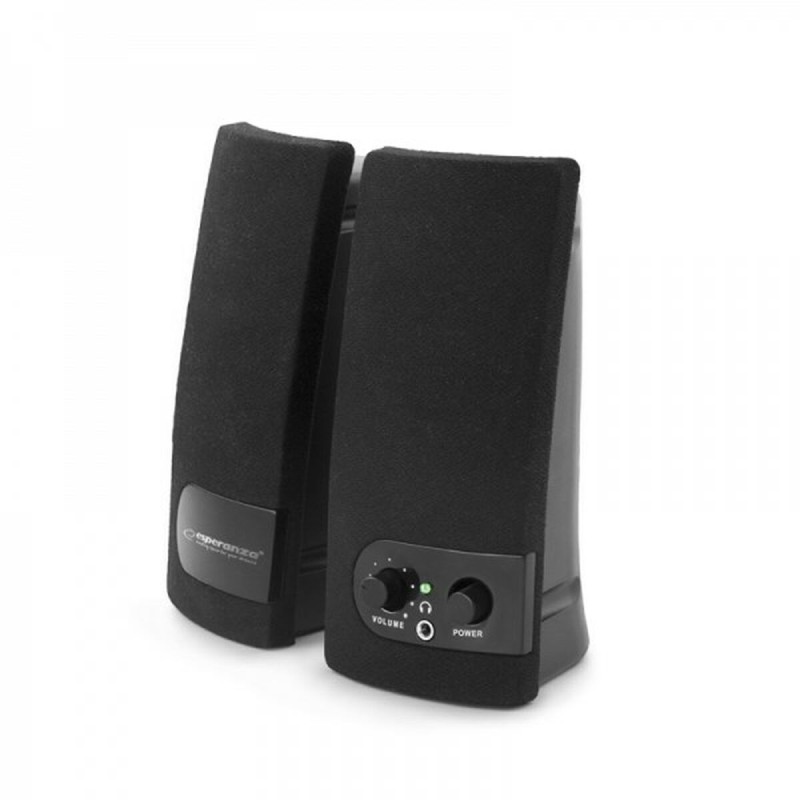 Altoparlanti PC Esperanza EP119 Bianco Nero 6 W 4 W Altoparlanti PC Esperanza EP119 Bianco Nero 6 W 4 W