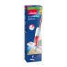 Mocio Vileda 1.2 Spray Max Bianco Rosso Microfibra Plastica (1 Pezzi)