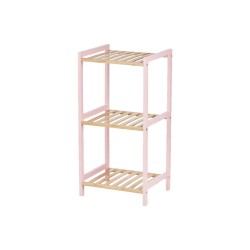 Scaffale da Bagno Berilo WR5503-3-468 Rosa Naturale 35 x 30 x 70 cm