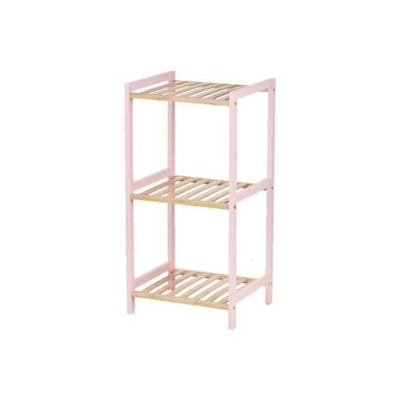 Scaffale da Bagno Berilo WR5503-3-468 Rosa Naturale 35 x 30 x 70 cm