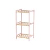 Scaffale da Bagno Berilo WR5503-3-468 Rosa Naturale 35 x 30 x 70 cm