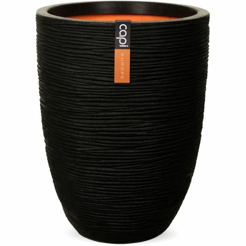 Vaso Capi Europe Nero Plastica Rotondo Vaso Capi Europe Nero Plastica Rotondo