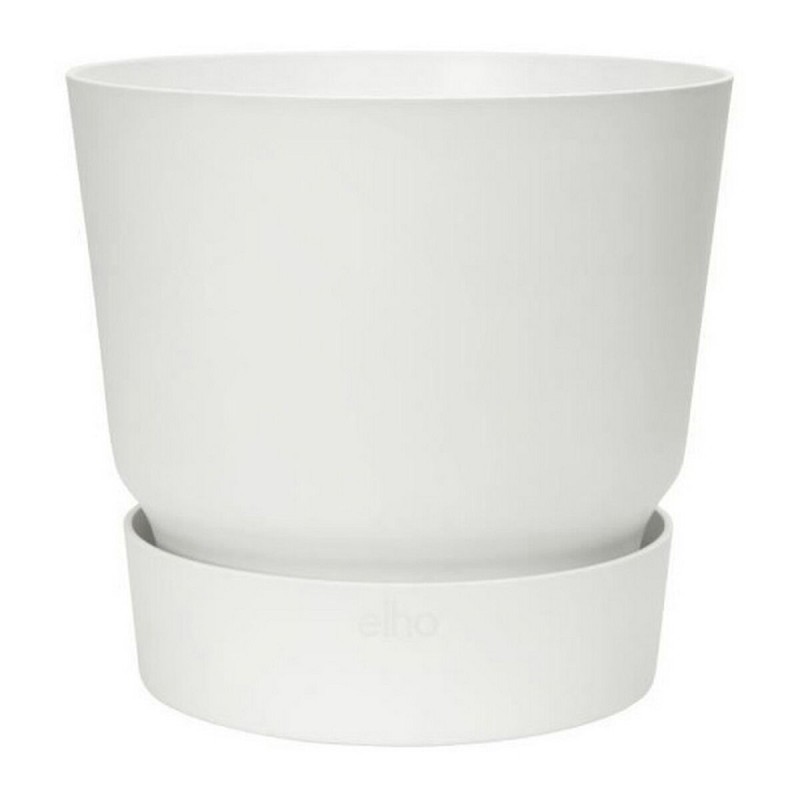 Vaso Elho Greenville Rotonda Bianco Plastica (Ø 29,5 x 27,8 cm) Vaso Elho Greenville Rotonda Bianco Plastica (Ø 29,5 x 27,8 cm)