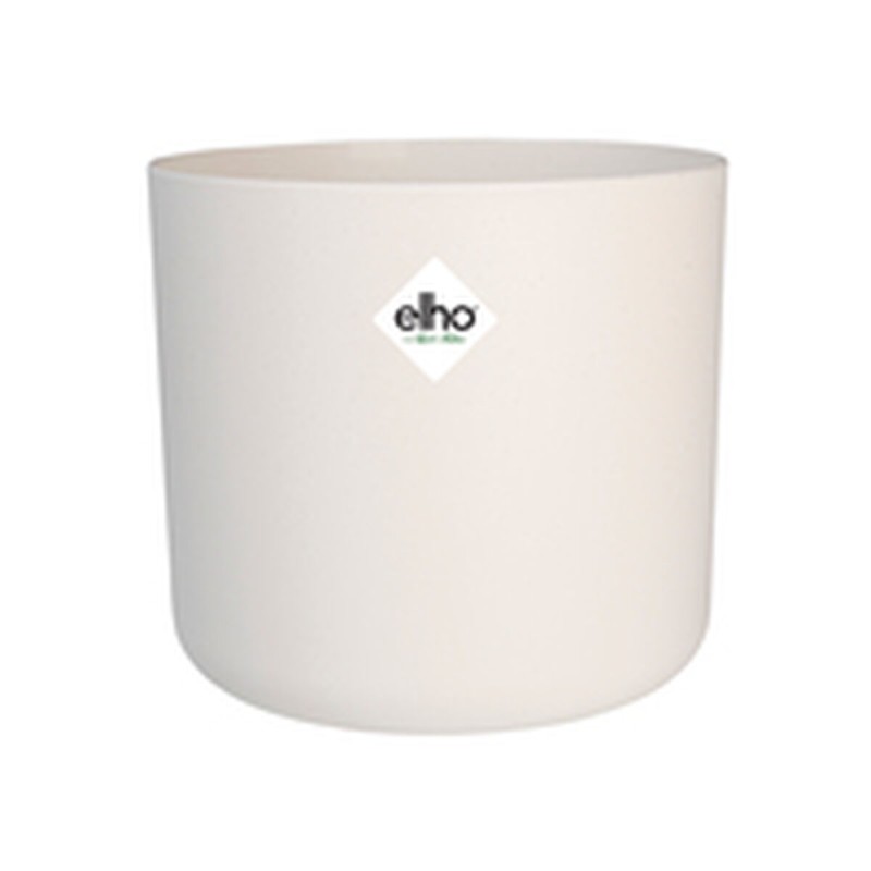Vaso Elho Ø 34 cm Bianco polipropilene Plastica Rotondo Moderno Vaso Elho Ø 34 cm Bianco polipropilene Plastica Rotondo Moderno