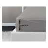 Lenzuolo con angoli Lovely Home Grigio Grigio chiaro Letto matrimoniale 140 x 190 cm