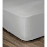Lenzuolo con angoli Lovely Home Grigio Grigio chiaro Letto matrimoniale 140 x 190 cm