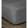 Lenzuolo con angoli Lovely Home Grigio Grigio scuro Letto matrimoniale 140 x 190 cm