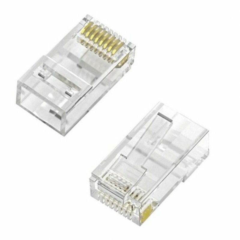 Connettore RJ45 Categoria 6 UTP Aisens A139-0657 Trasparente Connettore RJ45 Categoria 6 UTP Aisens A139-0657 Trasparente