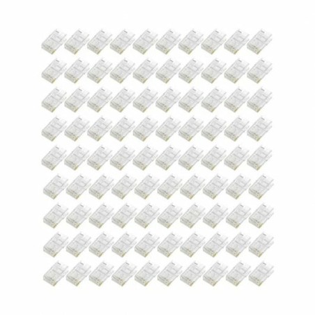 Connettore RJ45 Categoria 6 UTP Aisens A139-0657 Trasparente