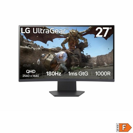 Monitor Gaming LG 27GS60QC-B Full HD 27" 144 Hz 180 Hz