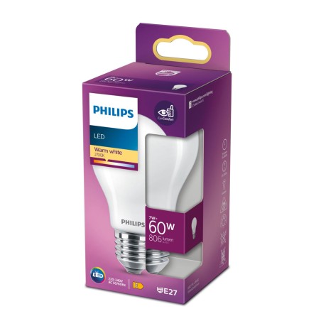 Lampadina LED Philips Equivalent  E27 60 W E (2700 K)