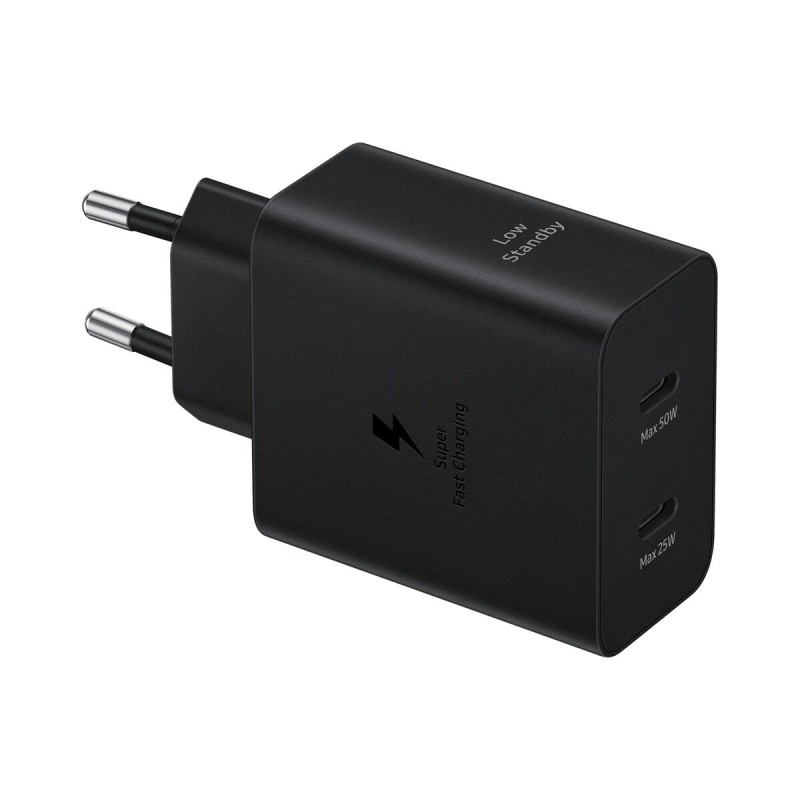 Caricabatterie da Parete Samsung EP-T5020XBEGEU Nero 50 W (1 Unità) Caricabatterie da Parete Samsung EP-T5020XBEGEU Nero 50 W (1 Unità)