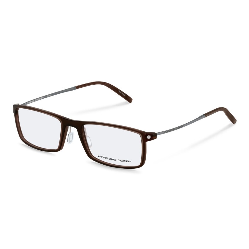 Montatura per Occhiali Uomo Porsche Design P8384-D-55 Marrone Ø 55 mm Montatura per Occhiali Uomo Porsche Design P8384-D-55 Marrone Ø 55 mm