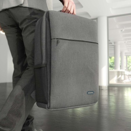 Zaino per Portatile Aisens ASBG-BP081-GR Grigio 17"