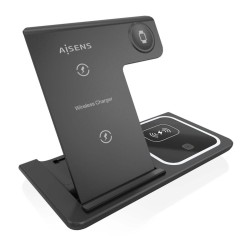 Caricabatterie da Parete Aisens ASCH-15W3WC043-BK Nero 15 W