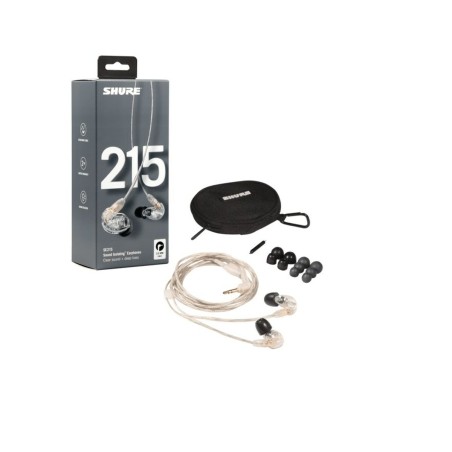 Auricolari con Microfono Shure SE215 Pro Trasparente