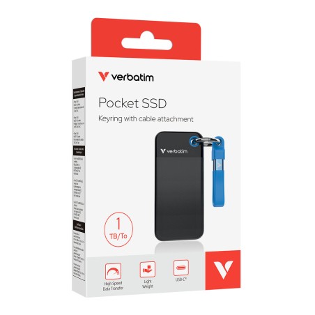 Hard Disk Esterno Verbatim 32191 1 TB SSD Tascabile