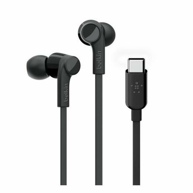 Auricolari con Microfono Belkin G3H0002btBLK Nero Auricolari con Microfono Belkin G3H0002btBLK Nero