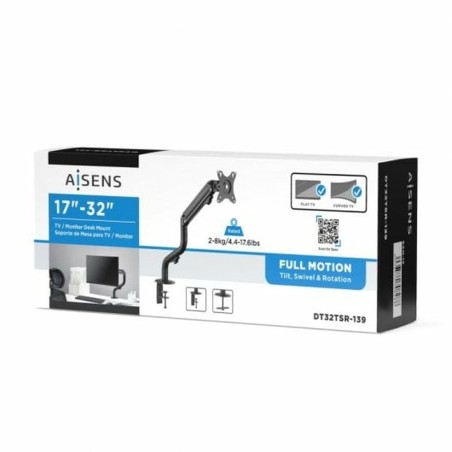 Supporto TV Aisens DT32TSR-139 17"-32" 8 kg