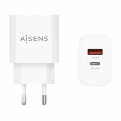 Caricabatterie da Parete Aisens A110-0681 20 W Bianco (1 Unità)