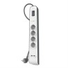 Multipresa con 4 Prese con Interruttore Belkin BSV401CA2M (2 m)