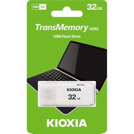 Memoria USB Kioxia TransMemory U202 Bianco 32 GB